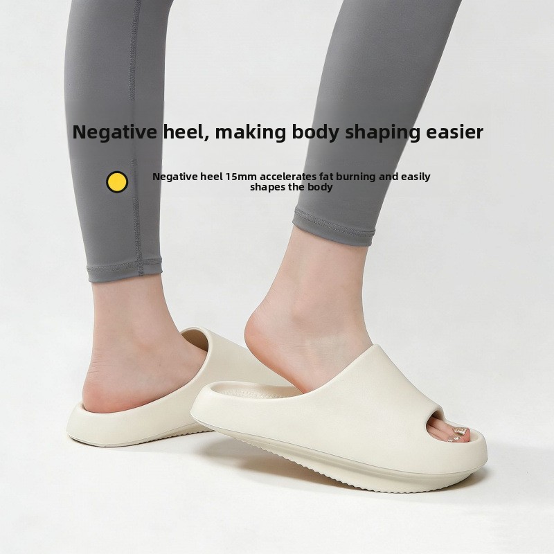 Women'S Shoes Quality - รองเท้าส้นเตี้ยสำหรับผู้หญิง, รองเท้าแตะเสริมอุ้งเท้าเพื่อแก้ไขภาวะกระดูกเชิงกราน, รองเท้าส้นสูงด้านหน้าและส้นเตี้ยด้านหลังสำหรับใช้ในบ้าน กันลื่น