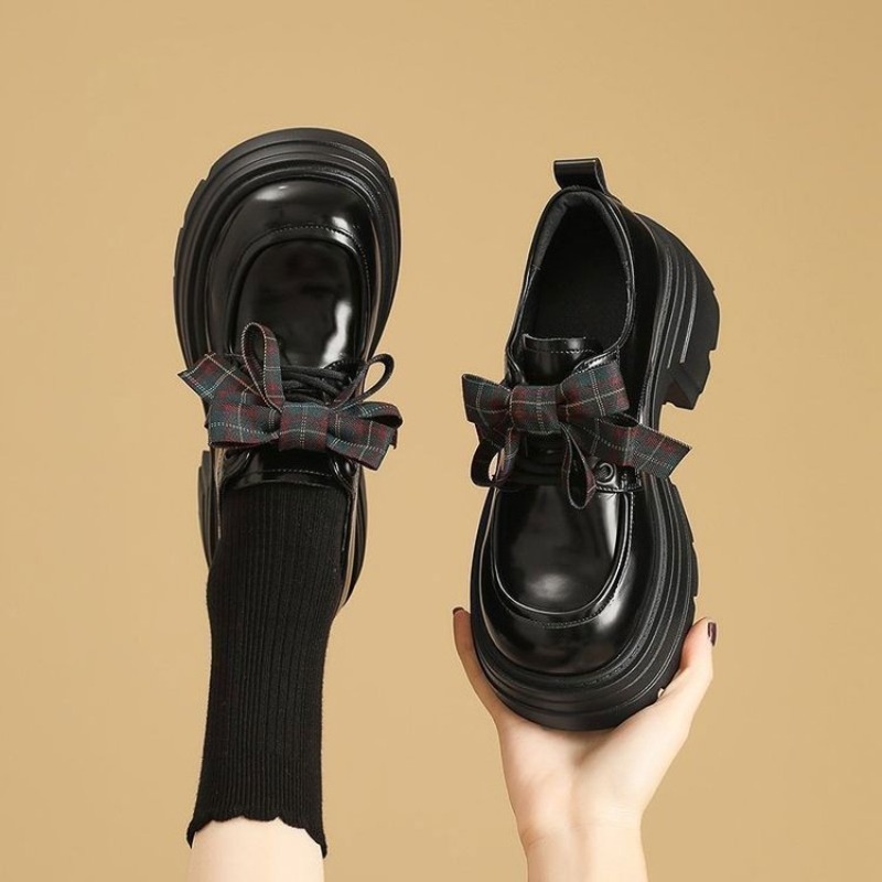 รองเท้าอ็อกซ์ฟอร์ดส้นตึกสำหรับ - Oxford Lace Up Women บทวิจารณ์และราคา