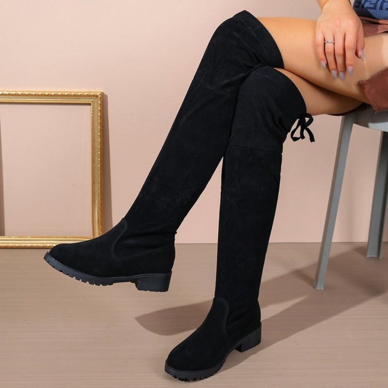 รองเท้าบูทสูงเหนือเข่าสำหรับผู - Sock Boot Women บทวิจารณ์และราคา