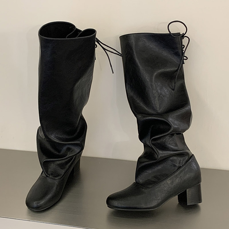 รองเท้าบูทแฟชั่นฤดูหนาวปี 2027 - Knee High Boots Women บทวิจารณ์และราคา
