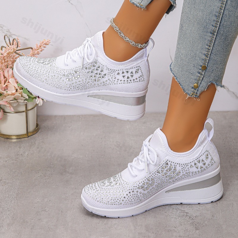รองเท้าผ้าใบผู้หญิง 2026 แบบตา - Women Shoes Tennis บทวิจารณ์และราคา