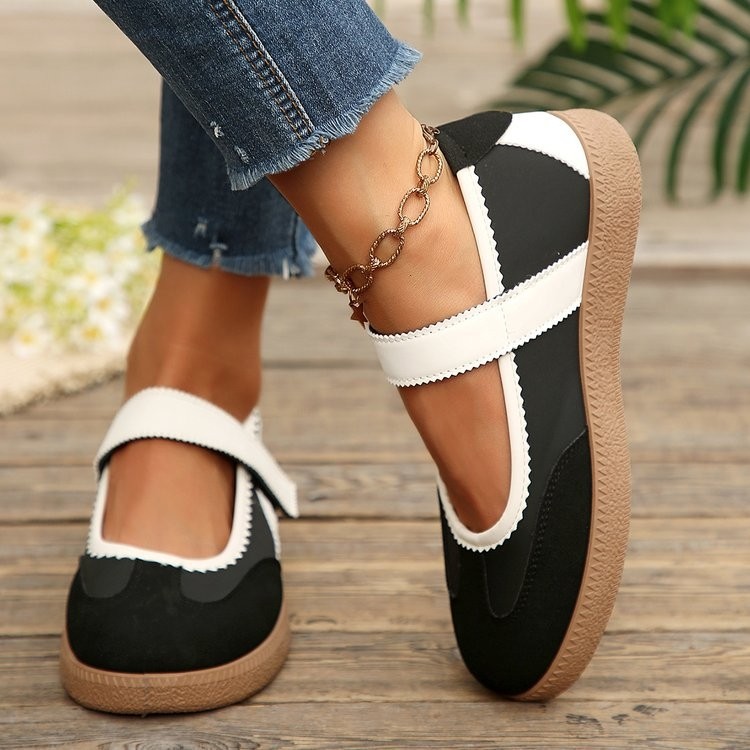 รองเท้าผ้าใบแฟชั่นสไตล์เรโทรคล - Women Shoes Tennis บทวิจารณ์และราคา